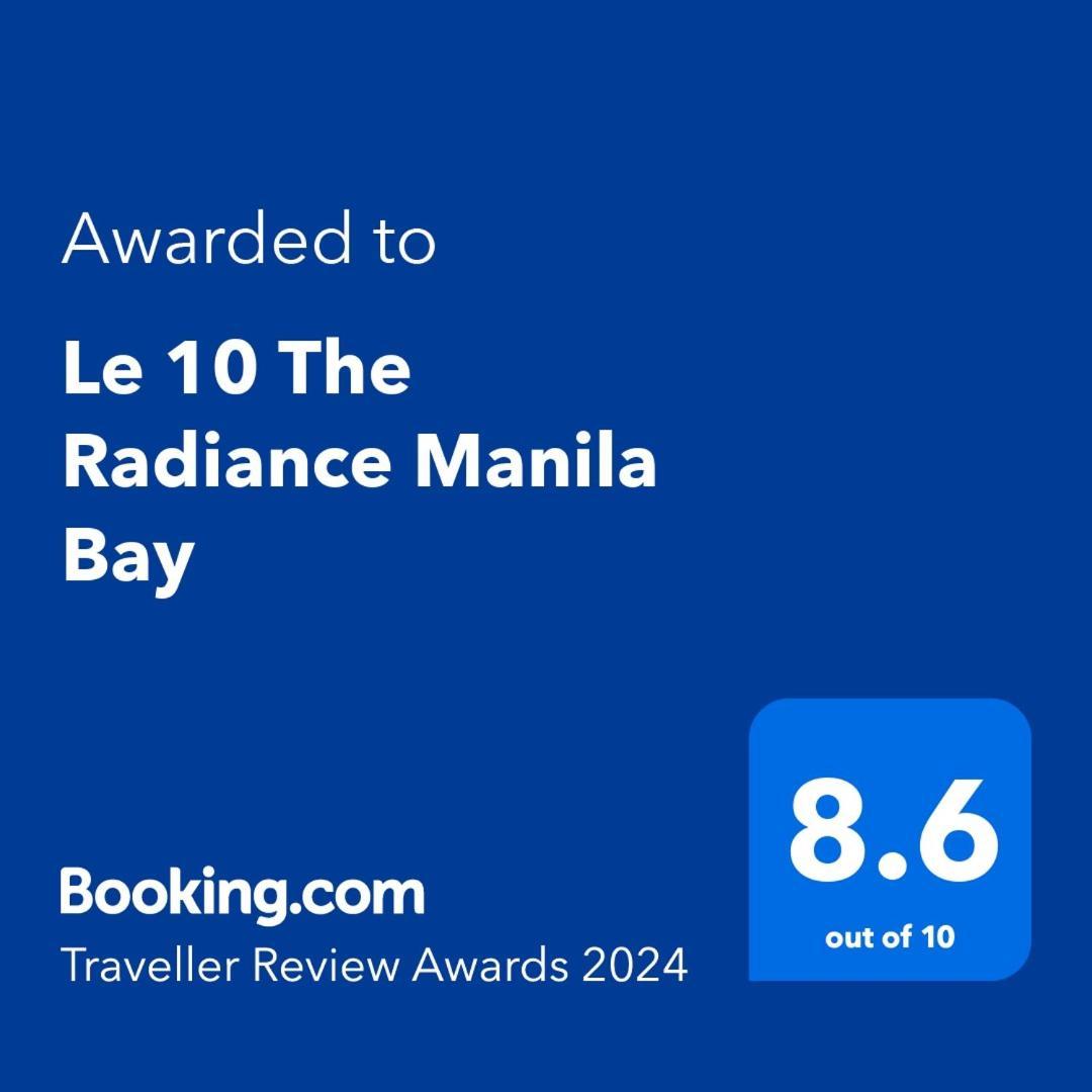 Le 10 The Radiance Manila Bay Aparthotel Pasay Eksteriør bilde